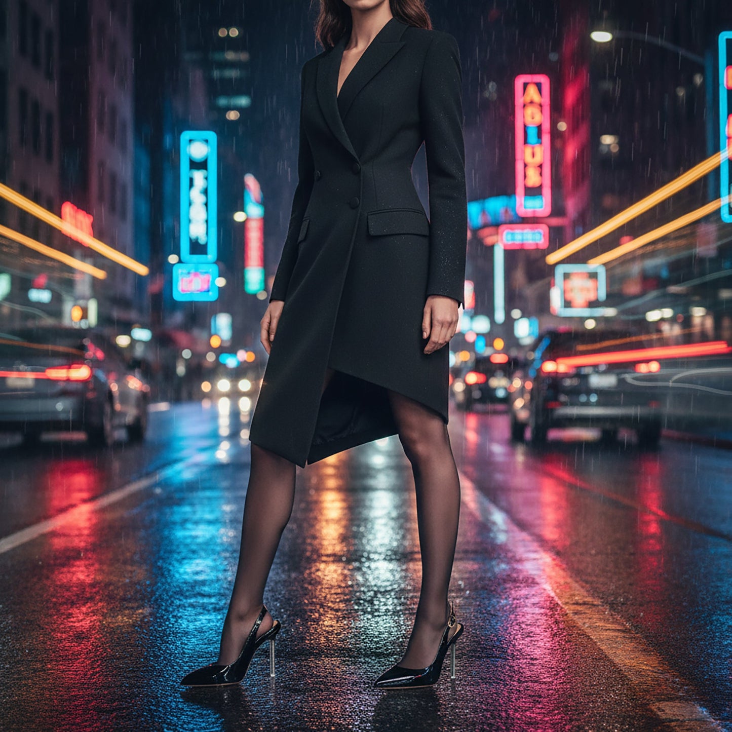 Marjorie Patent Leather Slingback Pump