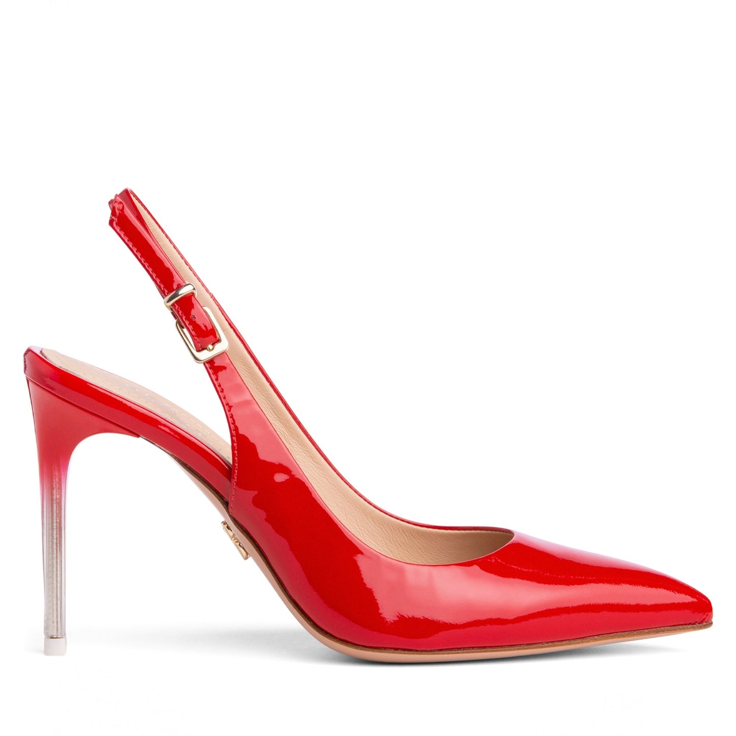 Marjorie Patent Leather Slingback Pump