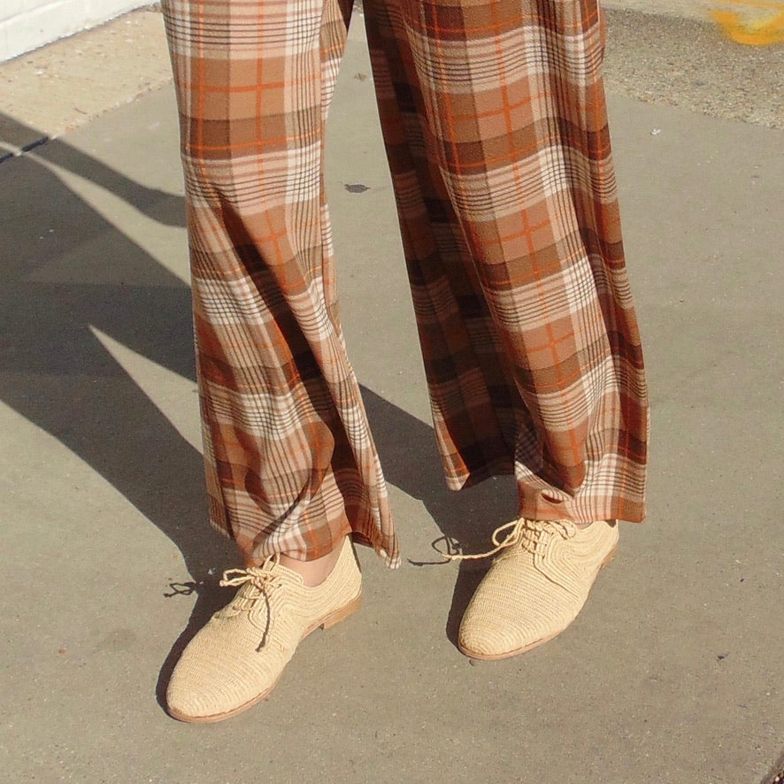 Women's Raffia Oxford (Natural)