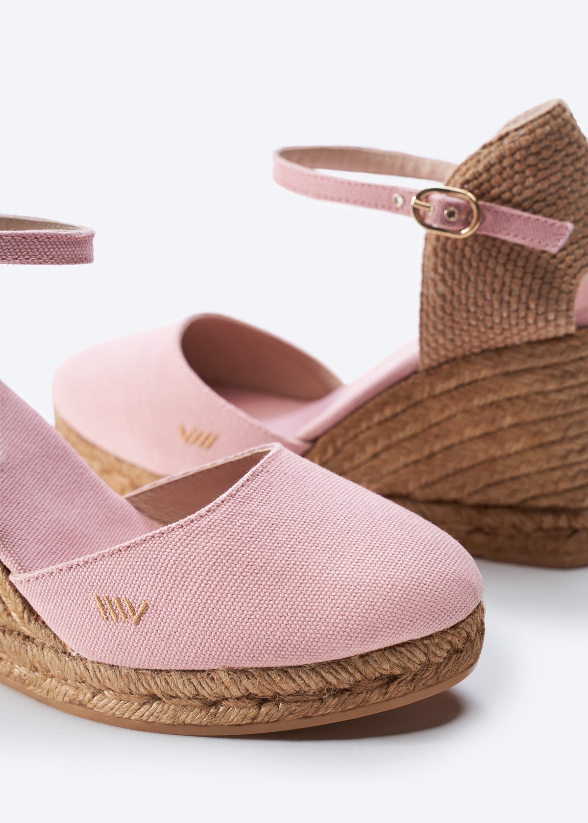Satuna Canvas Espadrille Wedges