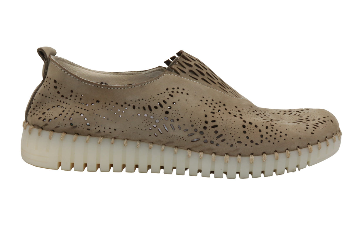Eric Michael Stella Laser Cut Slip On