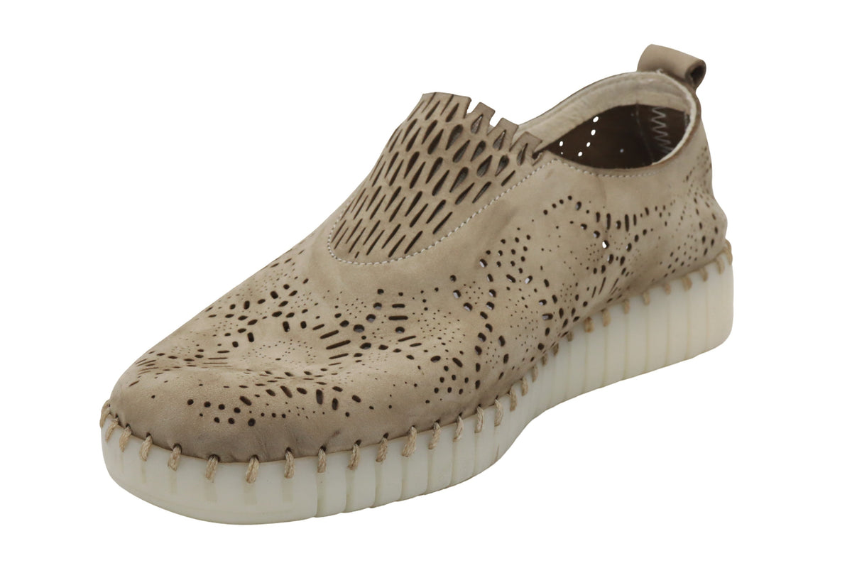 Eric Michael Stella Laser Cut Slip On