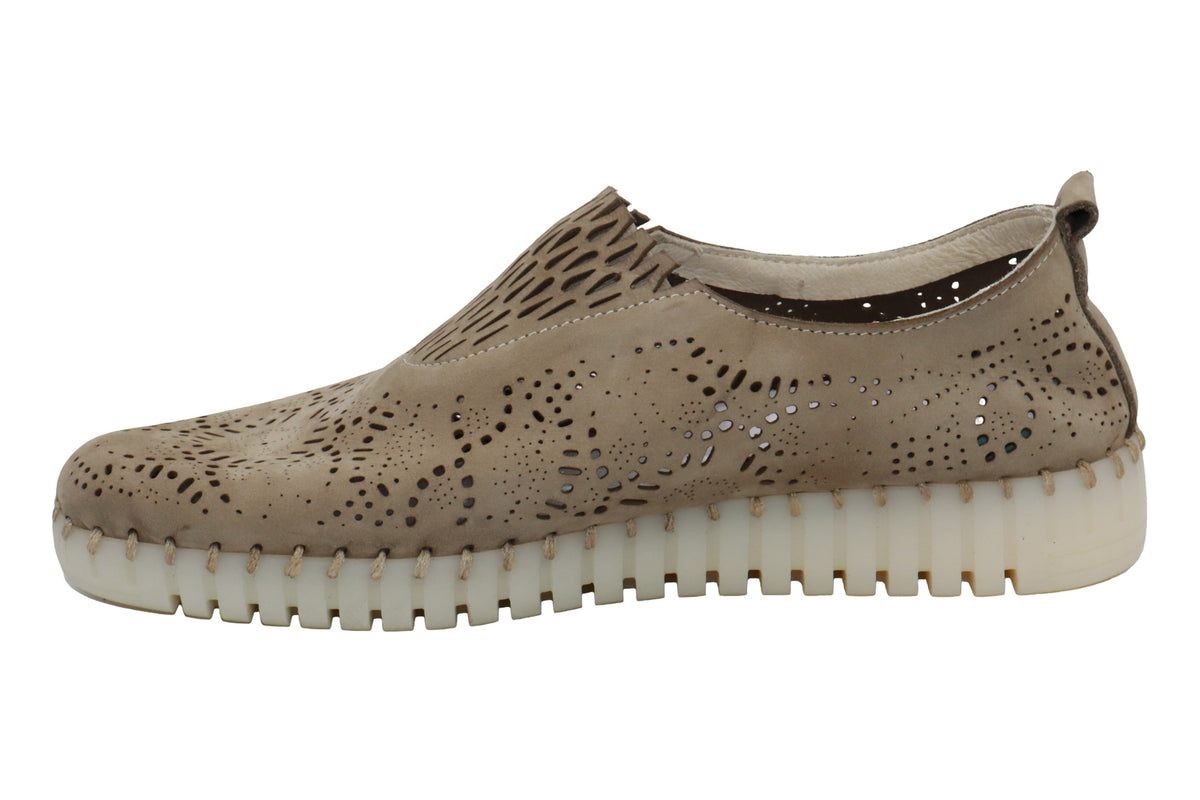 Eric Michael Stella Laser Cut Slip On