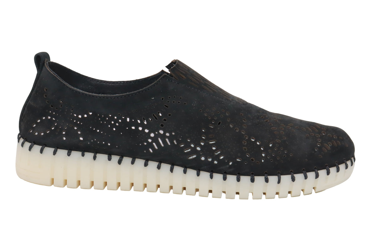Eric Michael Stella Laser Cut Slip On