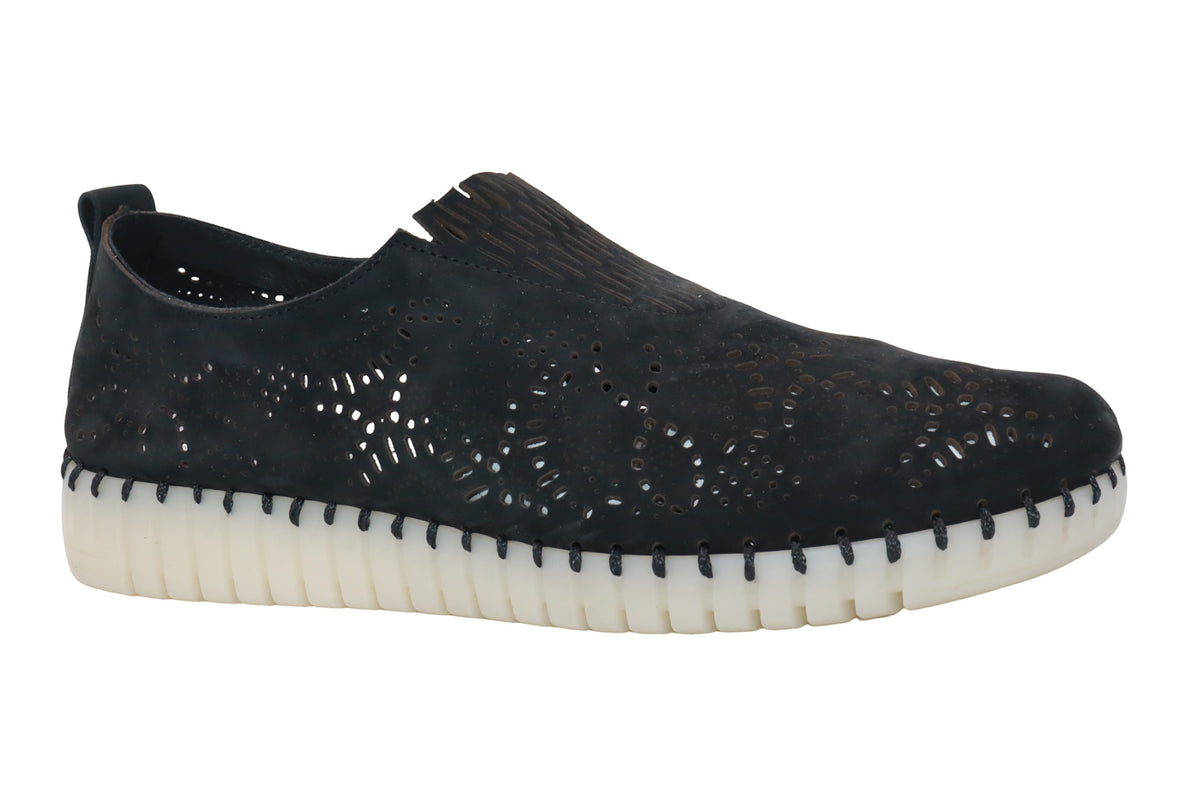 Eric Michael Stella Laser Cut Slip On