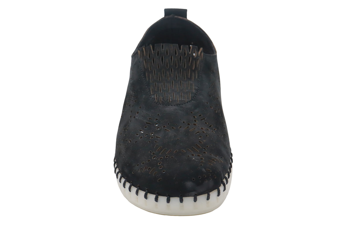 Eric Michael Stella Laser Cut Slip On