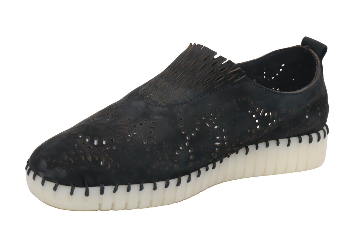 Eric Michael Stella Laser Cut Slip On
