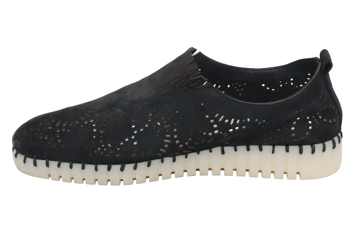 Eric Michael Stella Laser Cut Slip On