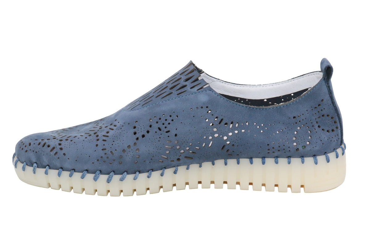 Eric Michael Stella Laser Cut Slip On