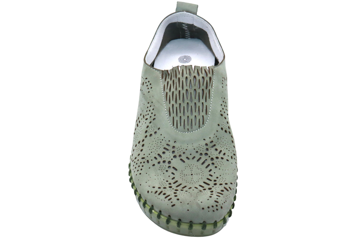 Eric Michael Stella Laser Cut Slip On