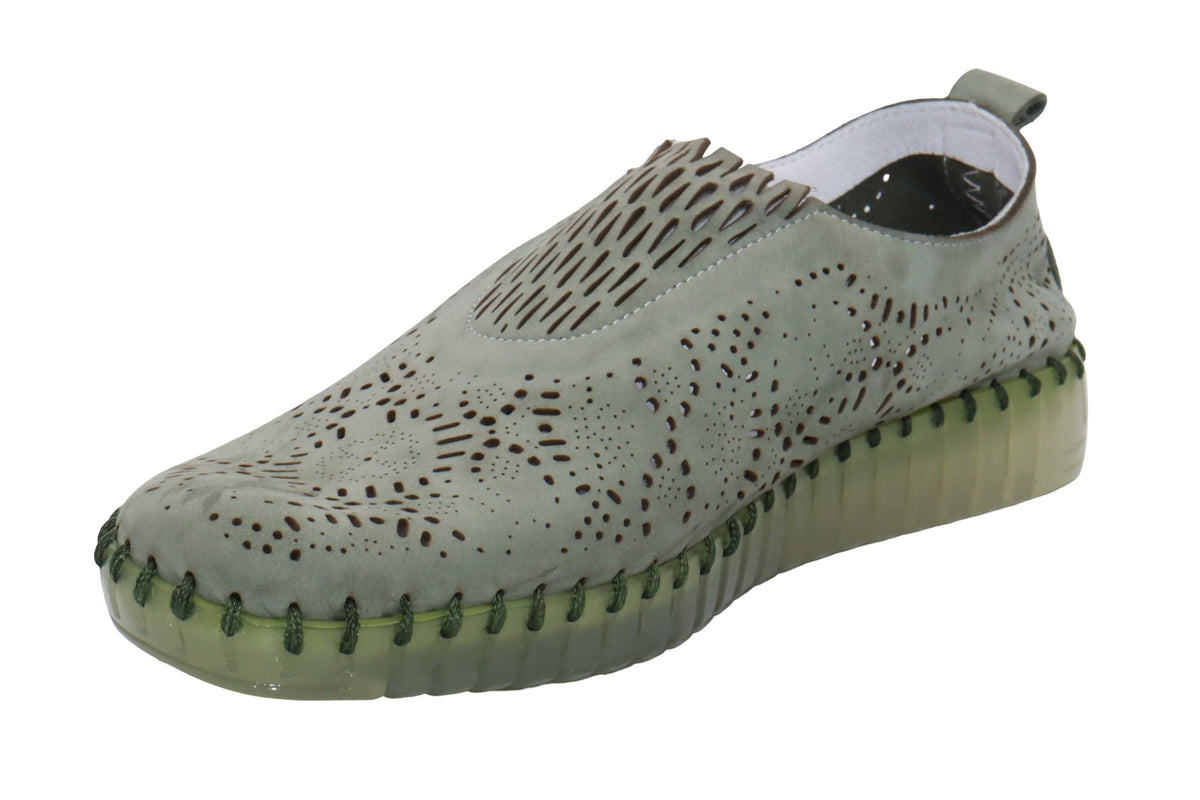 Eric Michael Stella Laser Cut Slip On