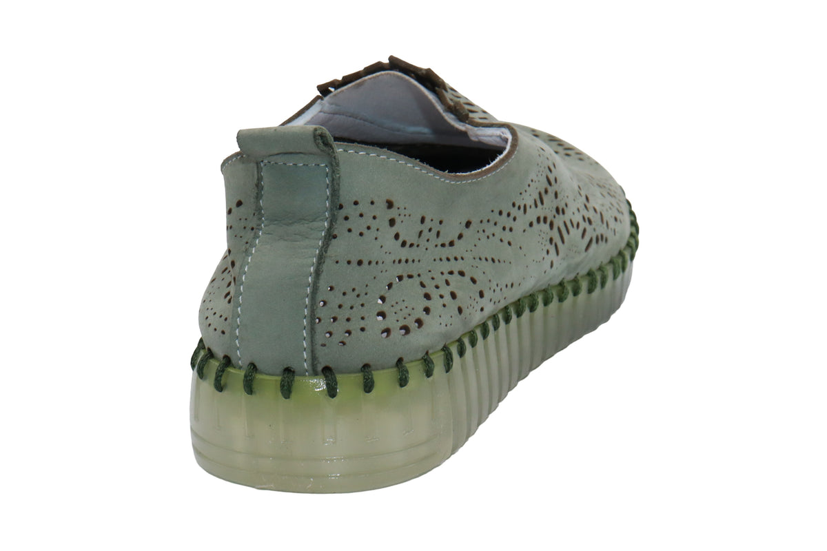 Eric Michael Stella Laser Cut Slip On