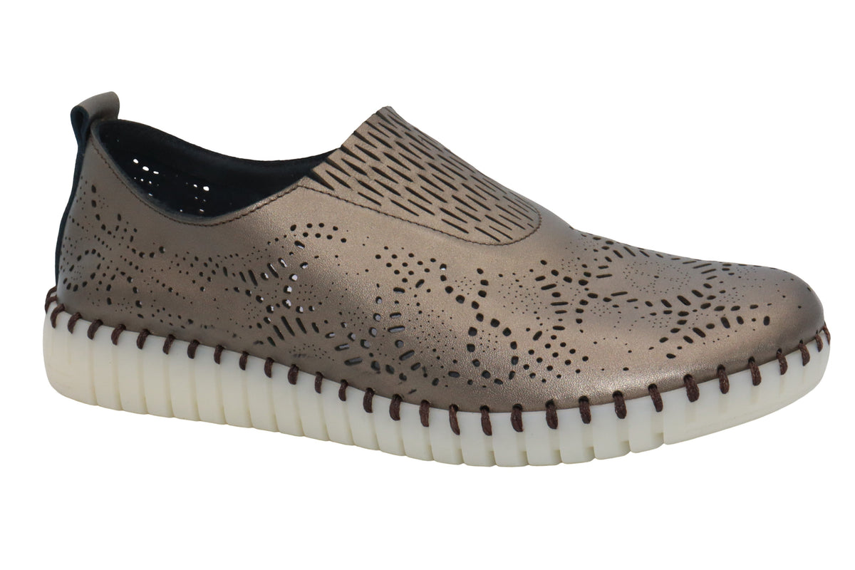Eric Michael Stella Laser Cut Slip On