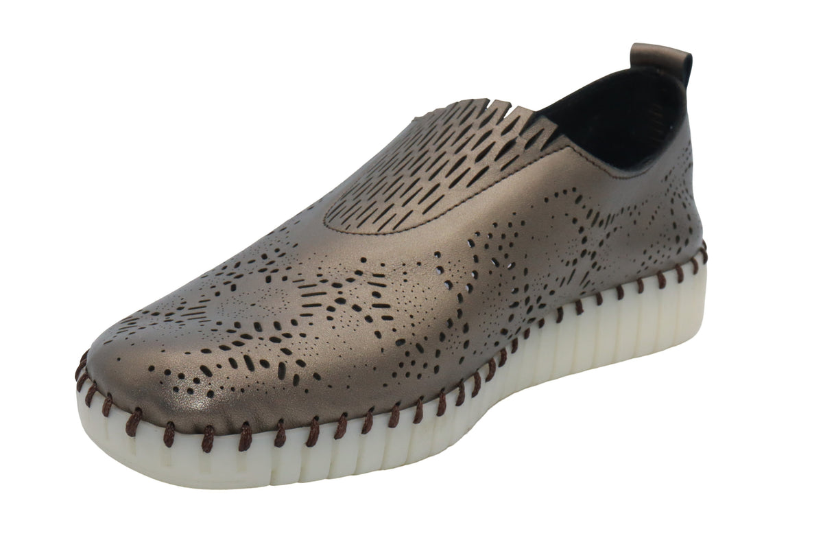 Eric Michael Stella Laser Cut Slip On