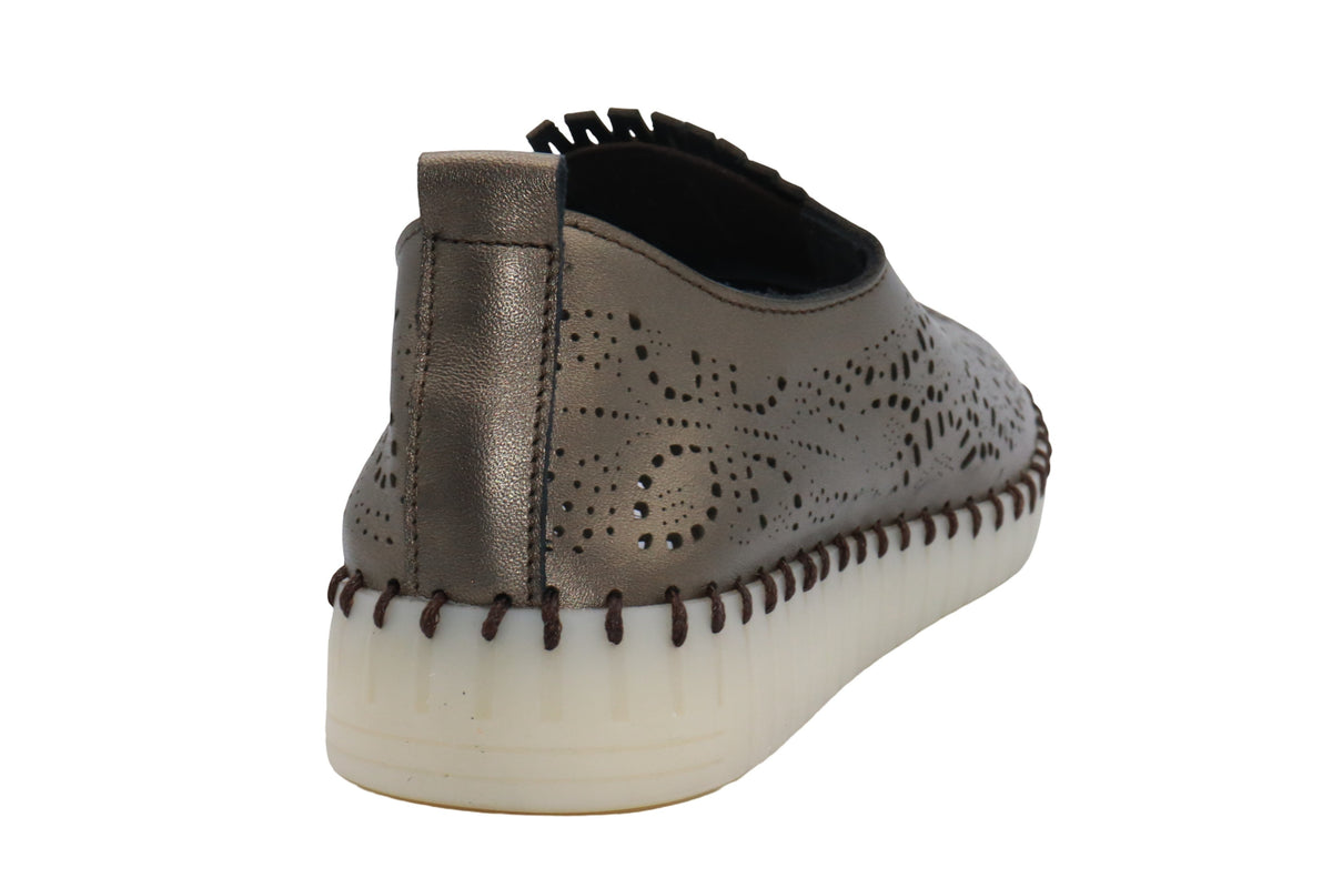 Eric Michael Stella Laser Cut Slip On