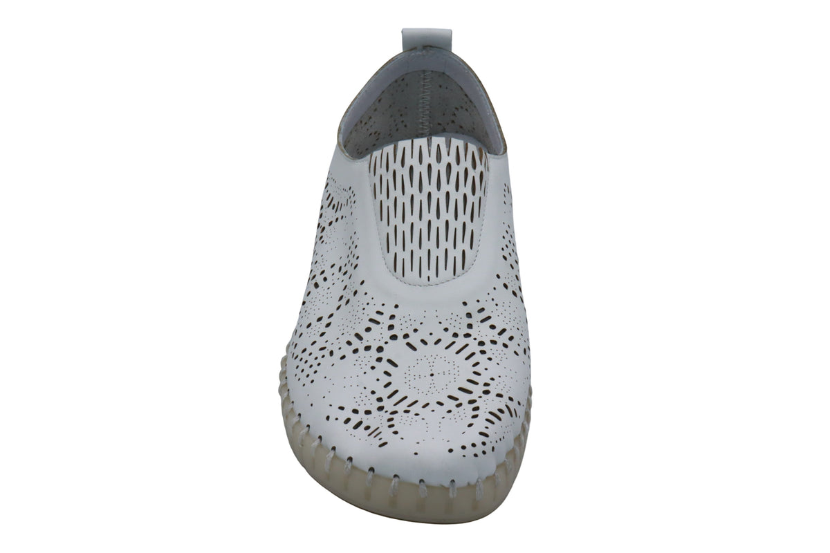 Eric Michael Stella Laser Cut Slip On
