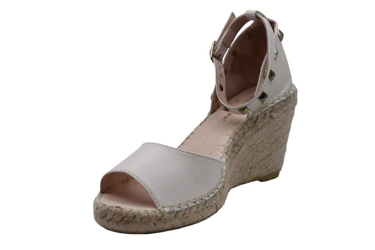 Eric Michael Val Studded Woven Wedge