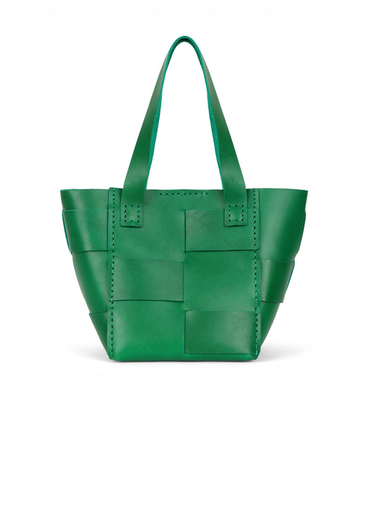 CARMEN BASKET BAG // GREEN