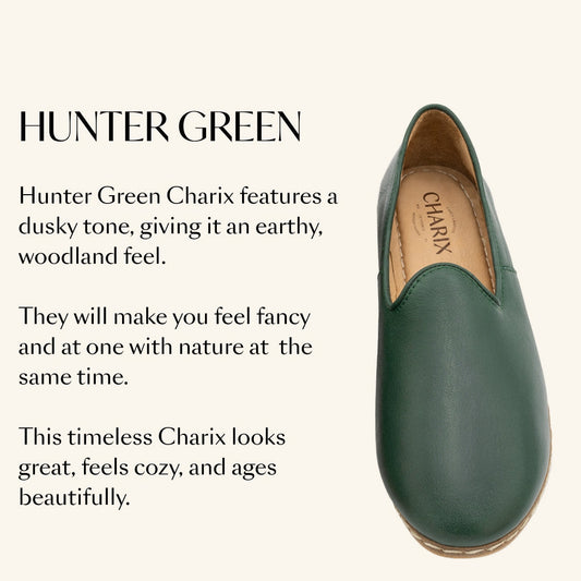Hunter Green Slip-On