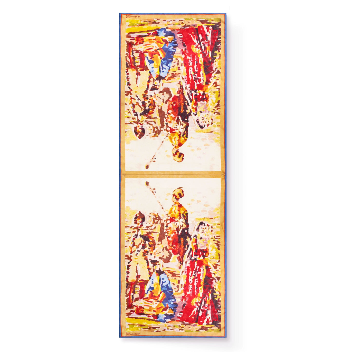 Armenian Women with Traditional Taraz Silk Scarf
