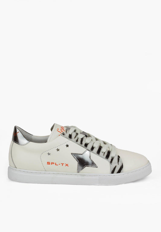Sepol Women's Star Sneaker White