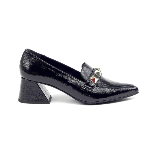 Jose Saenz - JS Elegance Loafer - Napalack Black Leather